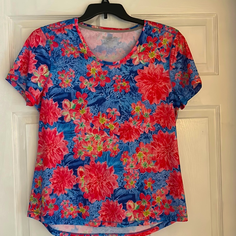 Reel legends 100% polyester tshirt